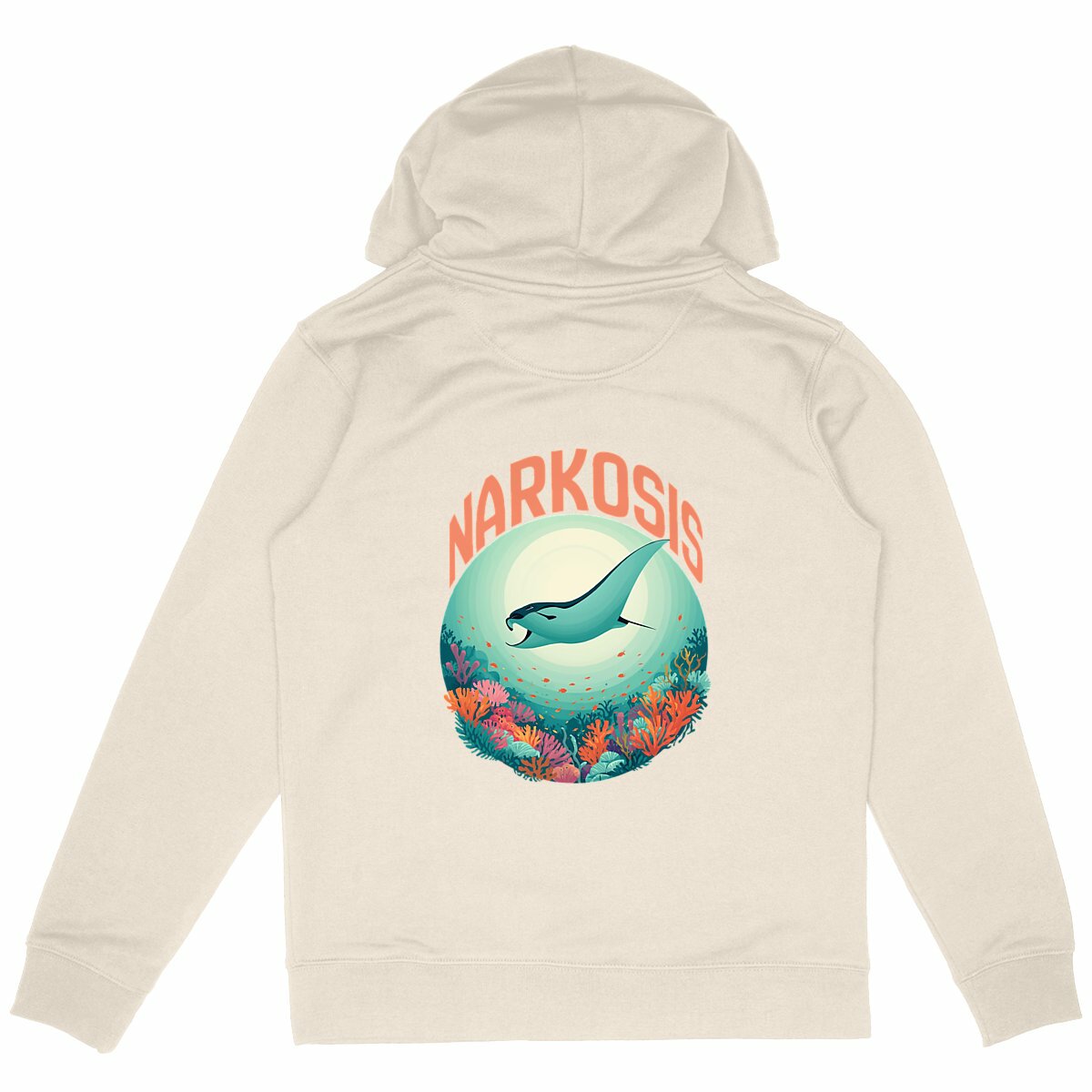 sweat pacific raie - dos_ivoire