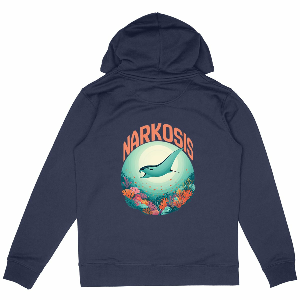 sweat pacific raie - dos_marine