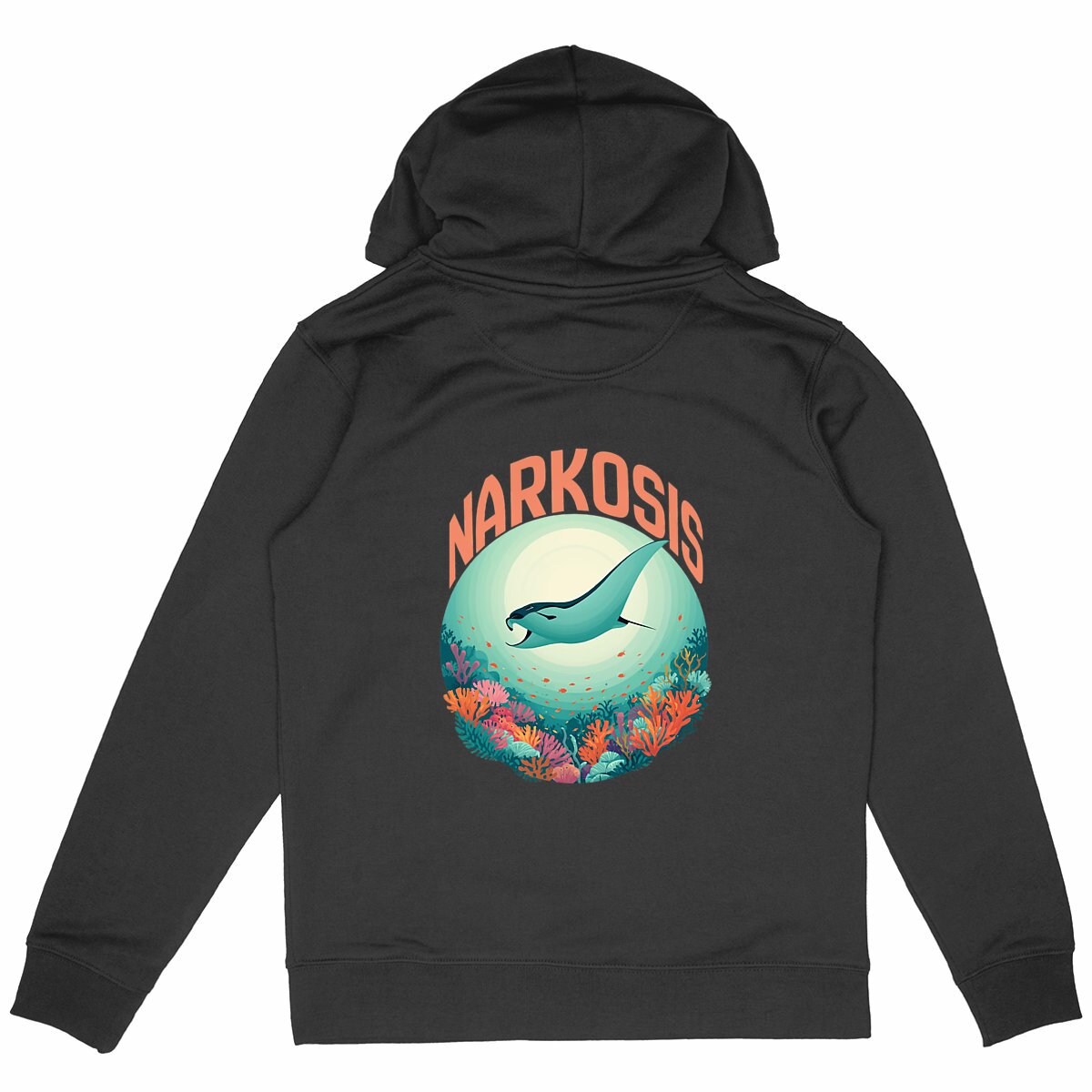 sweat pacific raie - dos_noir